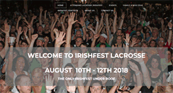 Desktop Screenshot of irishfestlacrosse.org