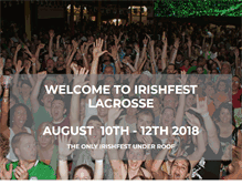 Tablet Screenshot of irishfestlacrosse.org